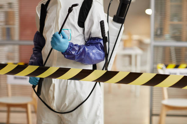 Professional Biohazard Cleanup technician working in Elmwood, NE
